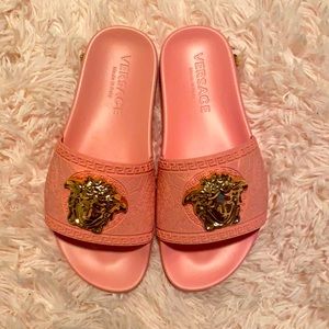 Versace Pool slides “Palazzo” Medusa head